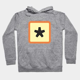 Typographic Star Hoodie